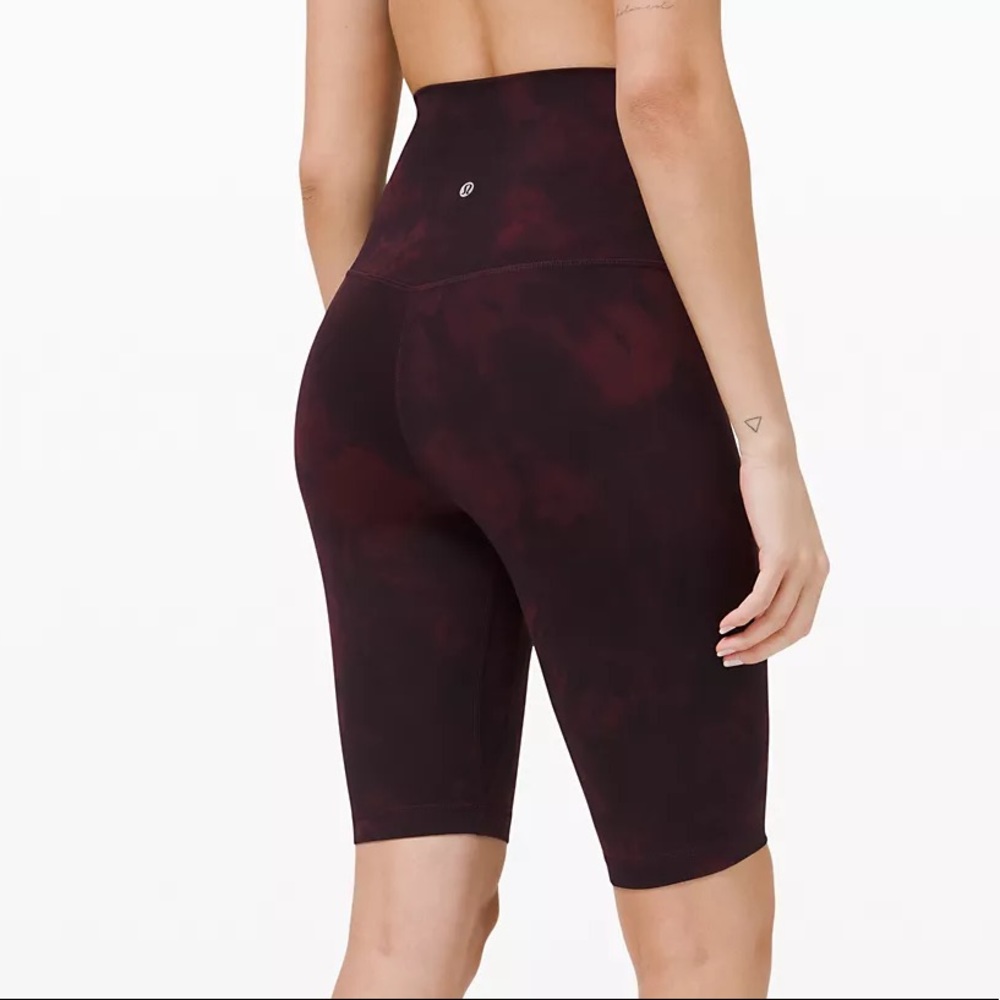 Lululemon Diamond Dye Super High Rise Align Short